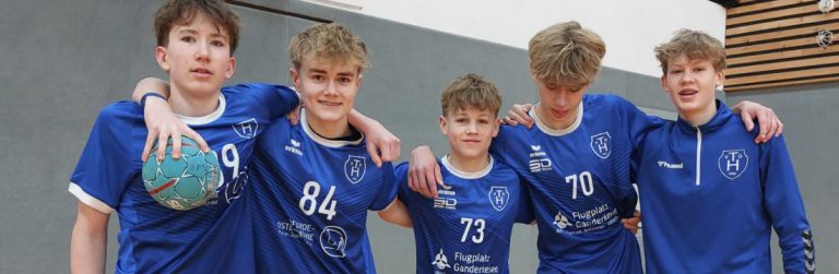 Jugend trainiert für Olympia Handball – Bezirksfinale ist Handball-Endstation