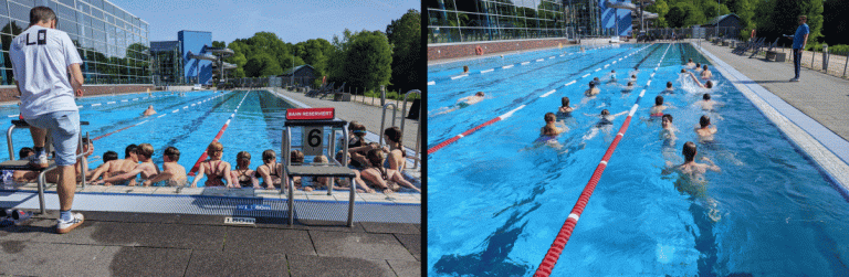 Triathlon der 8. Klassen: Sportlicher Ehrgeiz, starke Leistungen und bestes Wetter