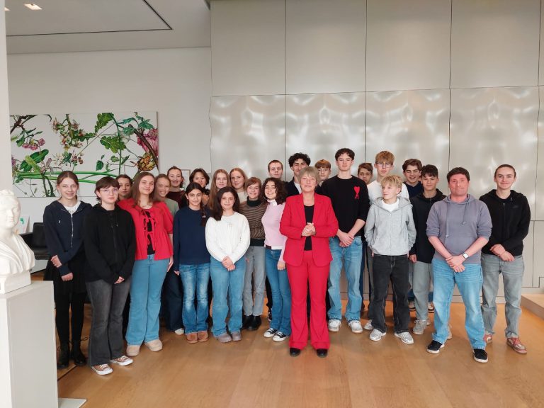 Landtagsfahrt der 9b und 9c