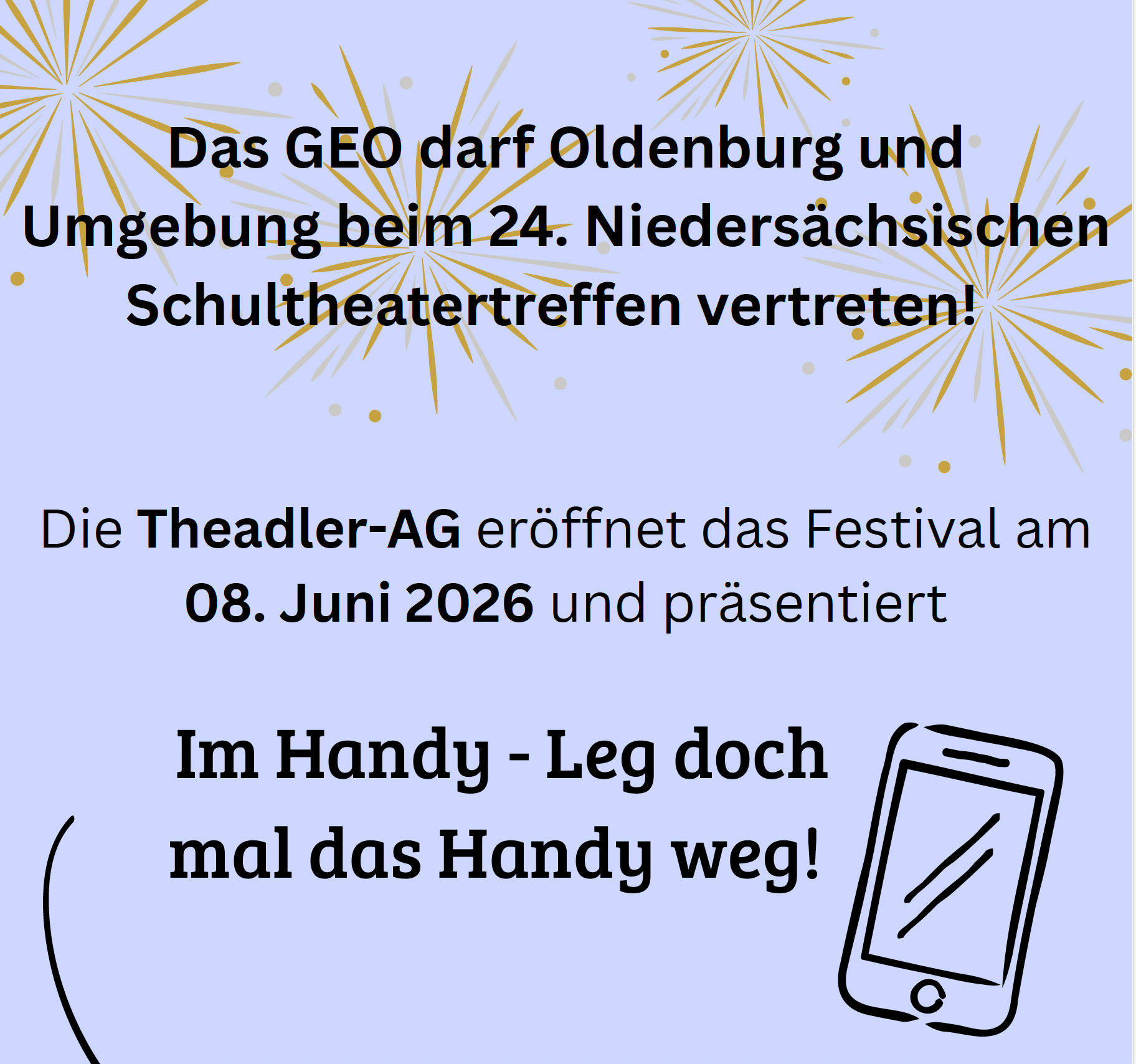 Werbeplakat